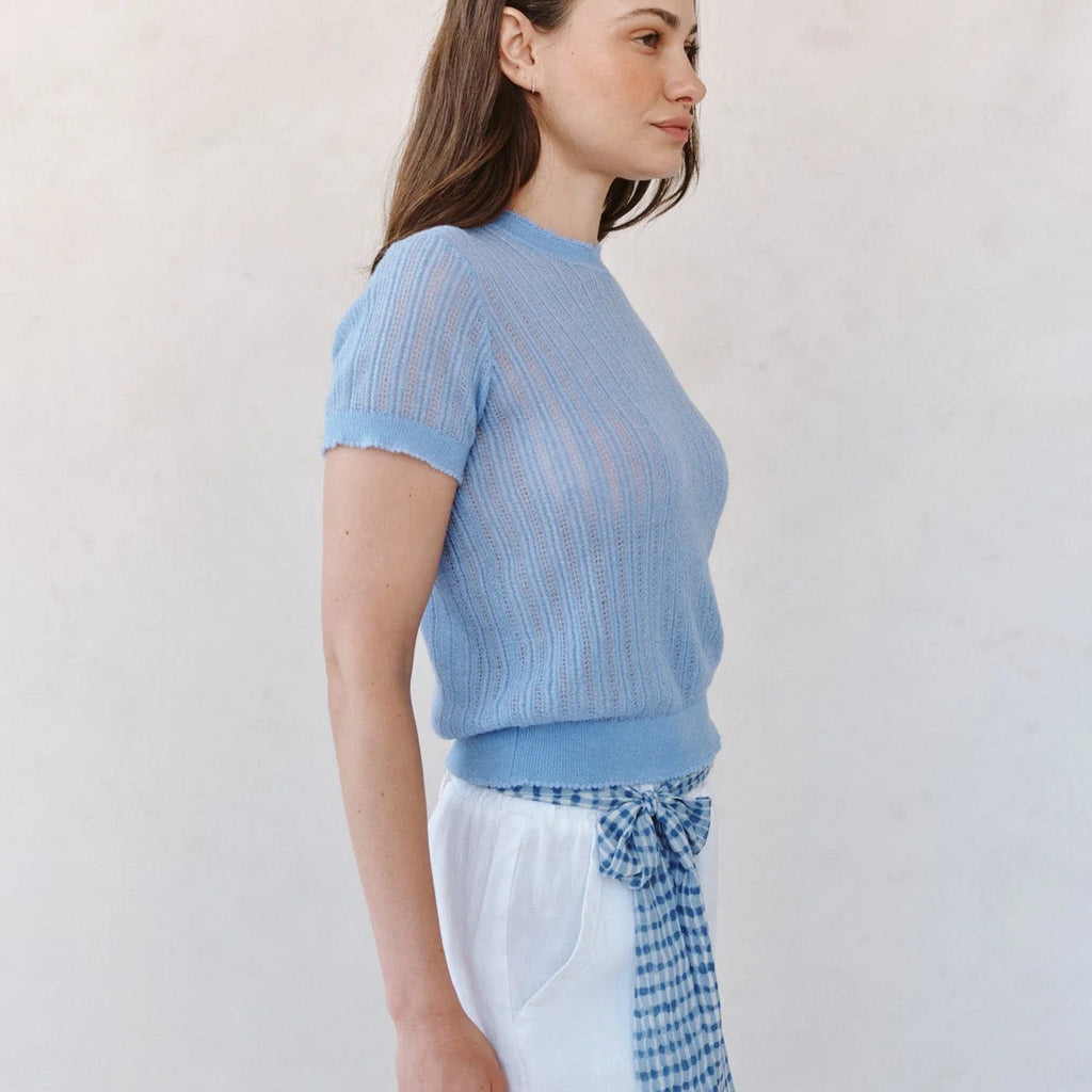 Bella Dahl Short Sleeve Sweater Top