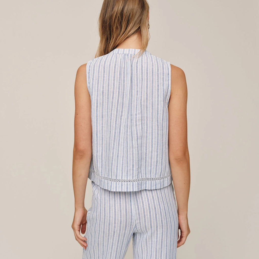 Bella Dahl Sleeveless Button Front