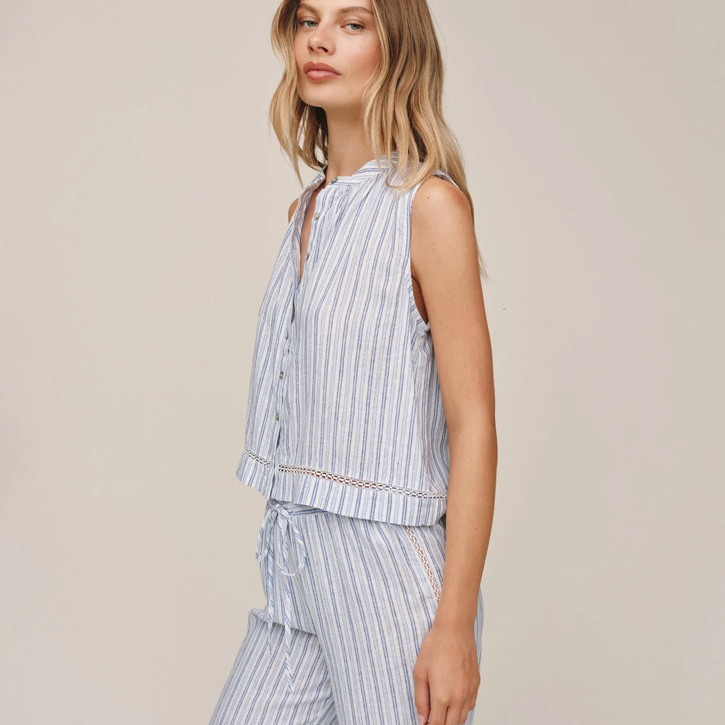 Bella Dahl Sleeveless Button Front