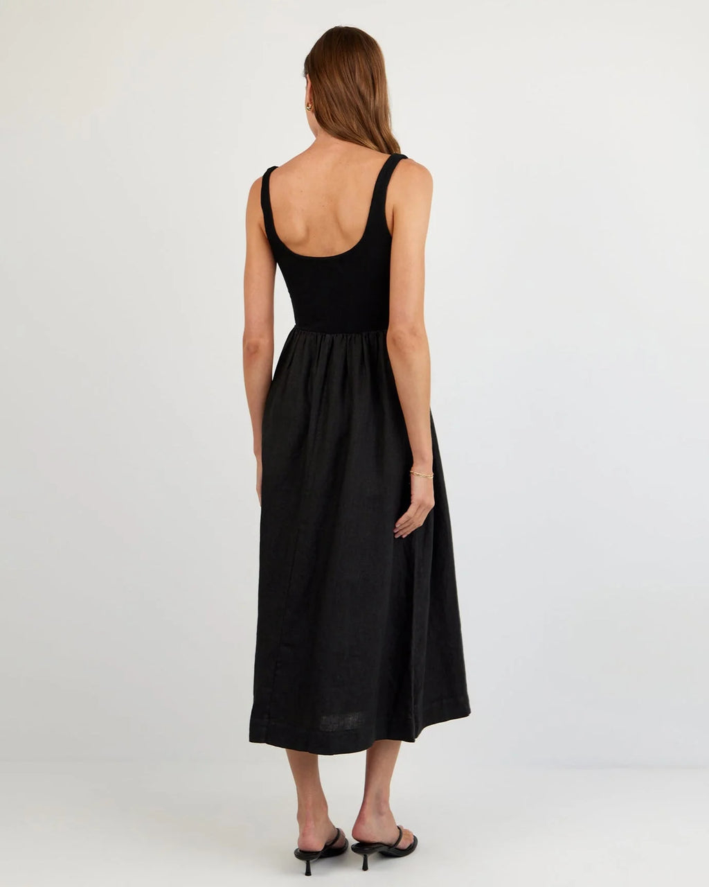 Bella Dahl Sleeveless Knit Combo Dress