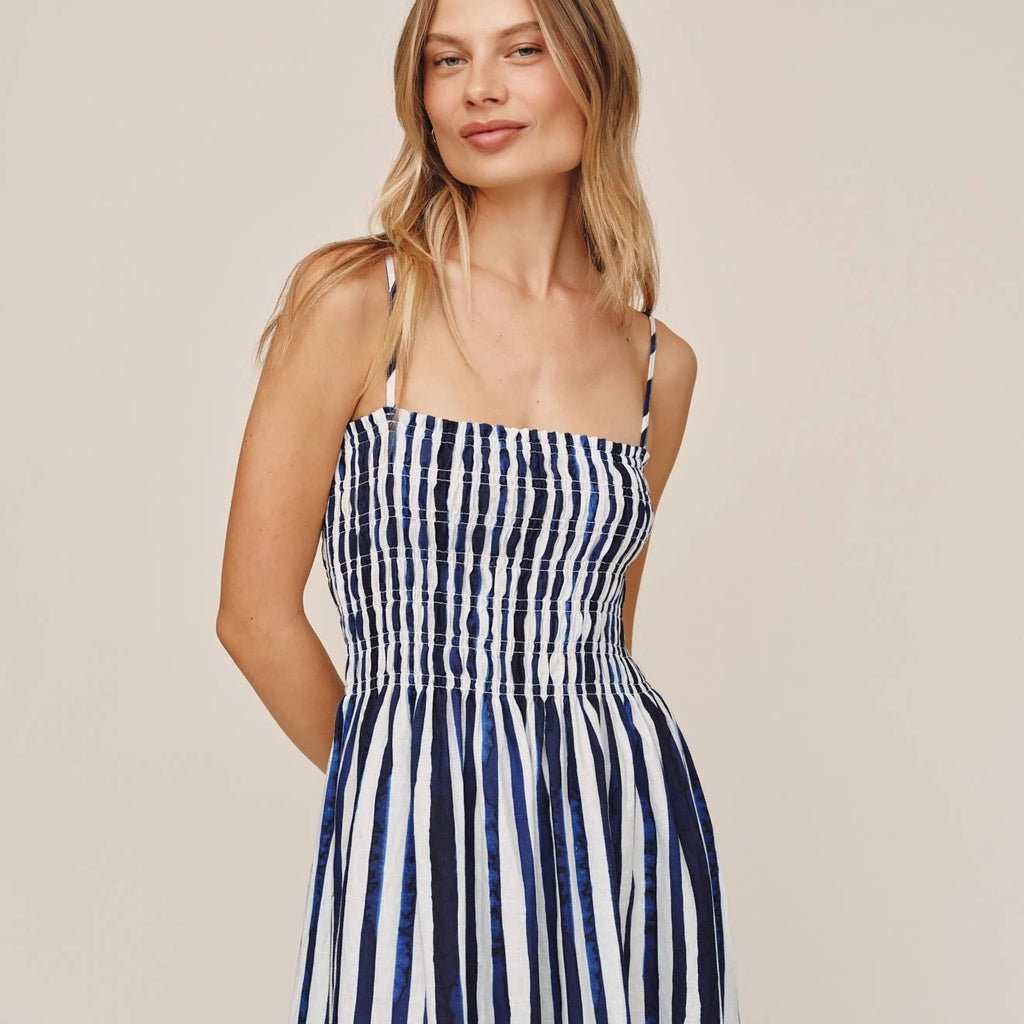 Bella Dahl Smocked Midi Dress