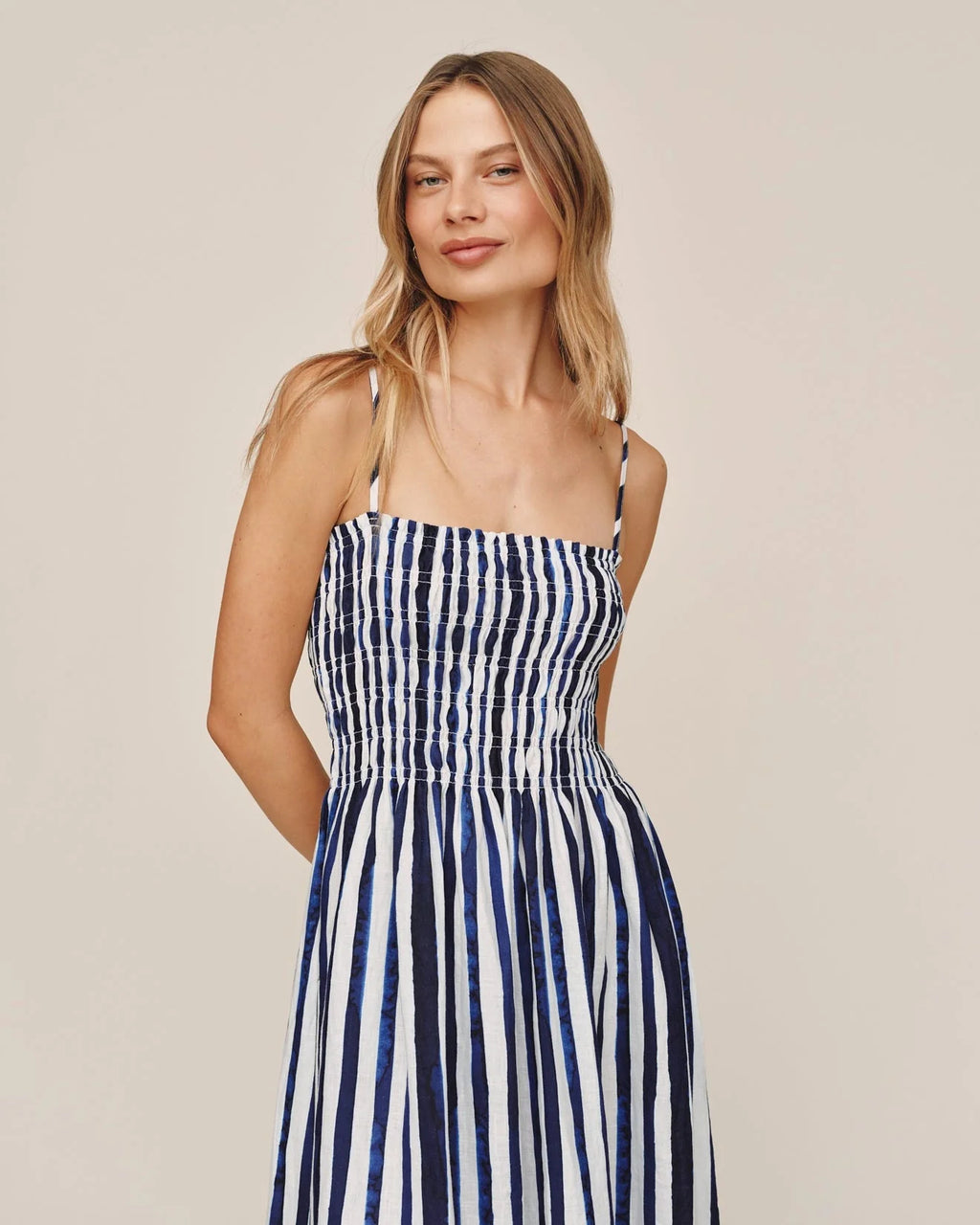 Bella Dahl Smocked Midi Dress