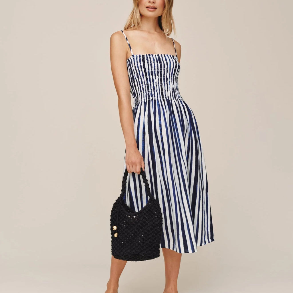 Bella Dahl Smocked Midi Dress