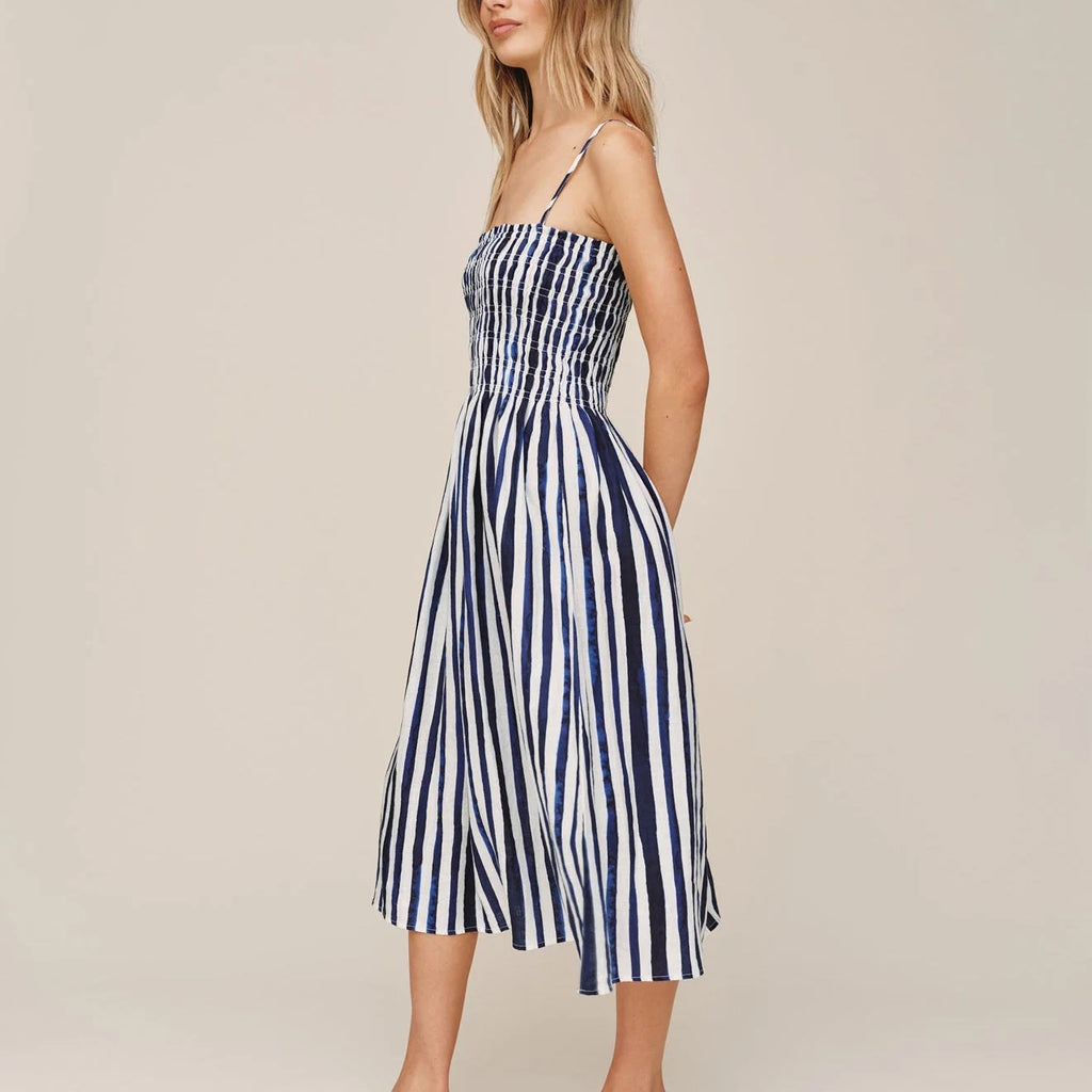 Bella Dahl Smocked Midi Dress