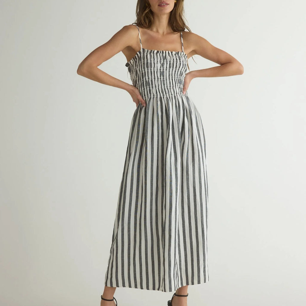Bella Dahl Smocked Midi Dress