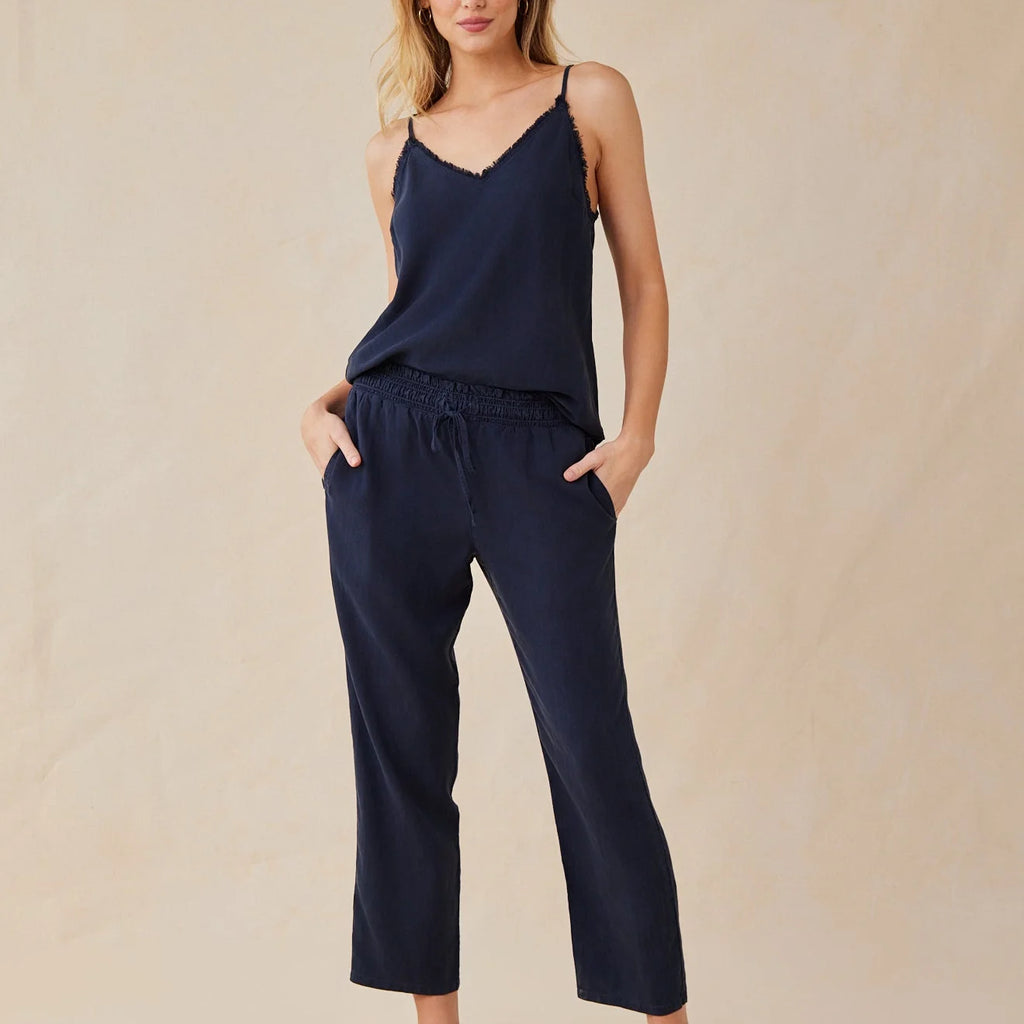 Bella Dahl Smocked Waist Trousers