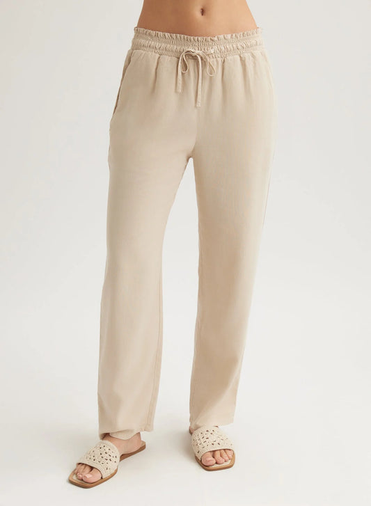 Bella Dahl Smocked Waist Trousers