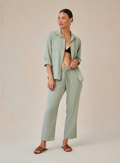 Bella Dahl Smocked Waist Trousers