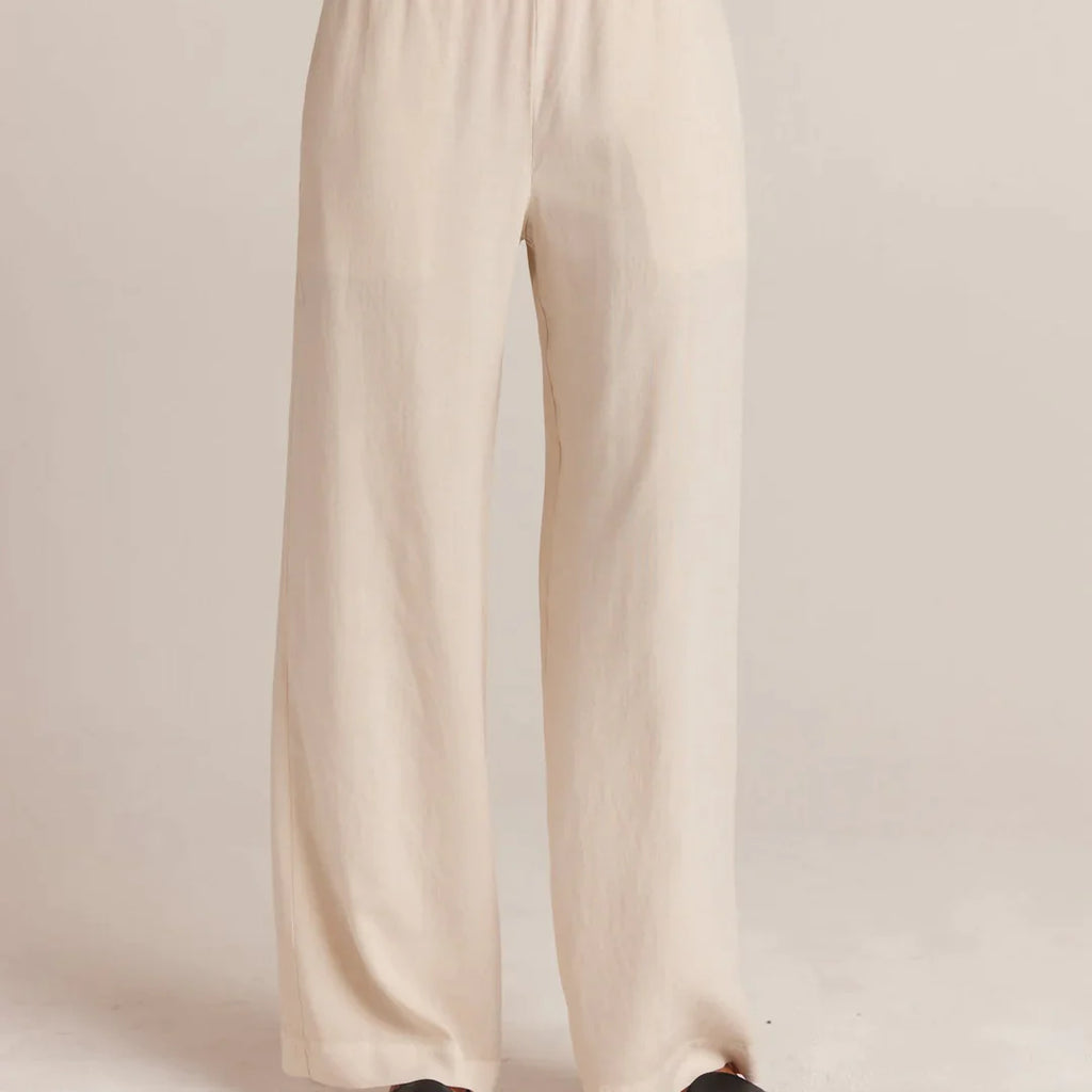 Bella Dahl Smocked Waist Wide Leg Pants