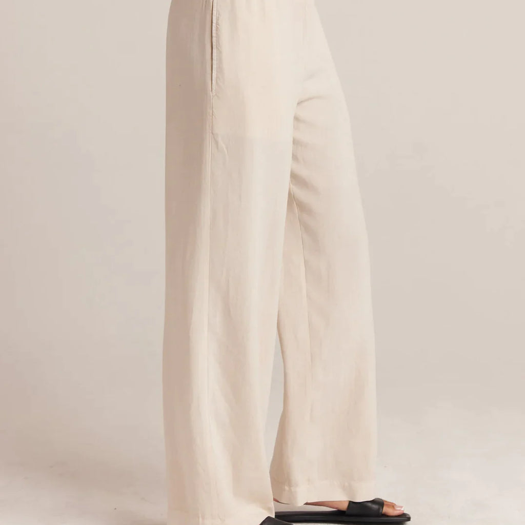 Bella Dahl Smocked Waist Wide Leg Pants