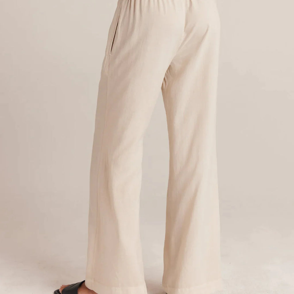 Bella Dahl Smocked Waist Wide Leg Pants