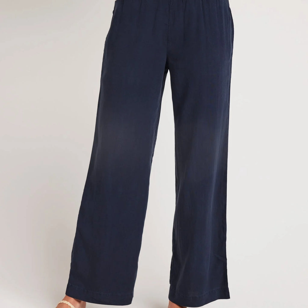 Bella Dahl Smocked Waist Wide Leg Pants