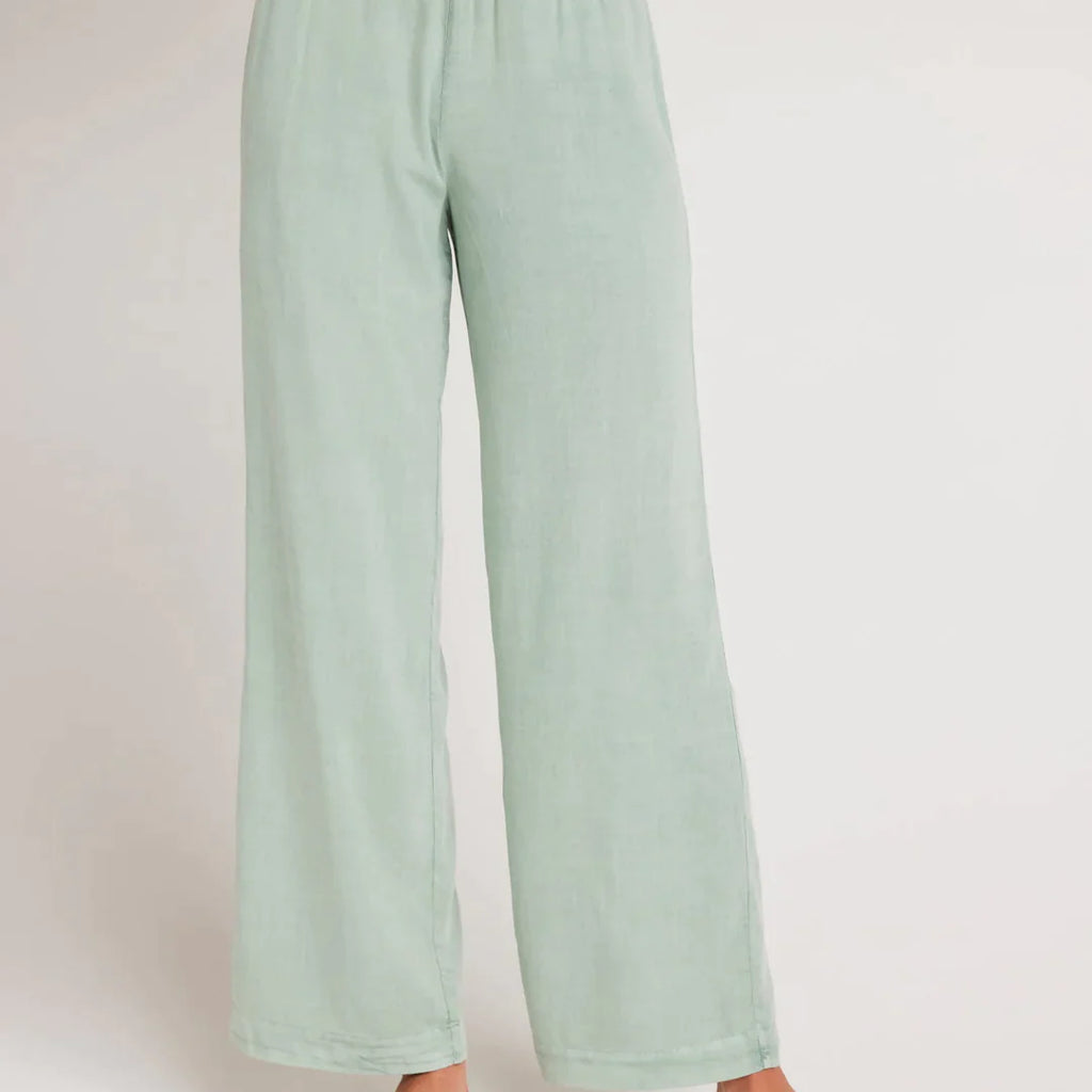 Bella Dahl Smocked Waist Wide Leg Pants