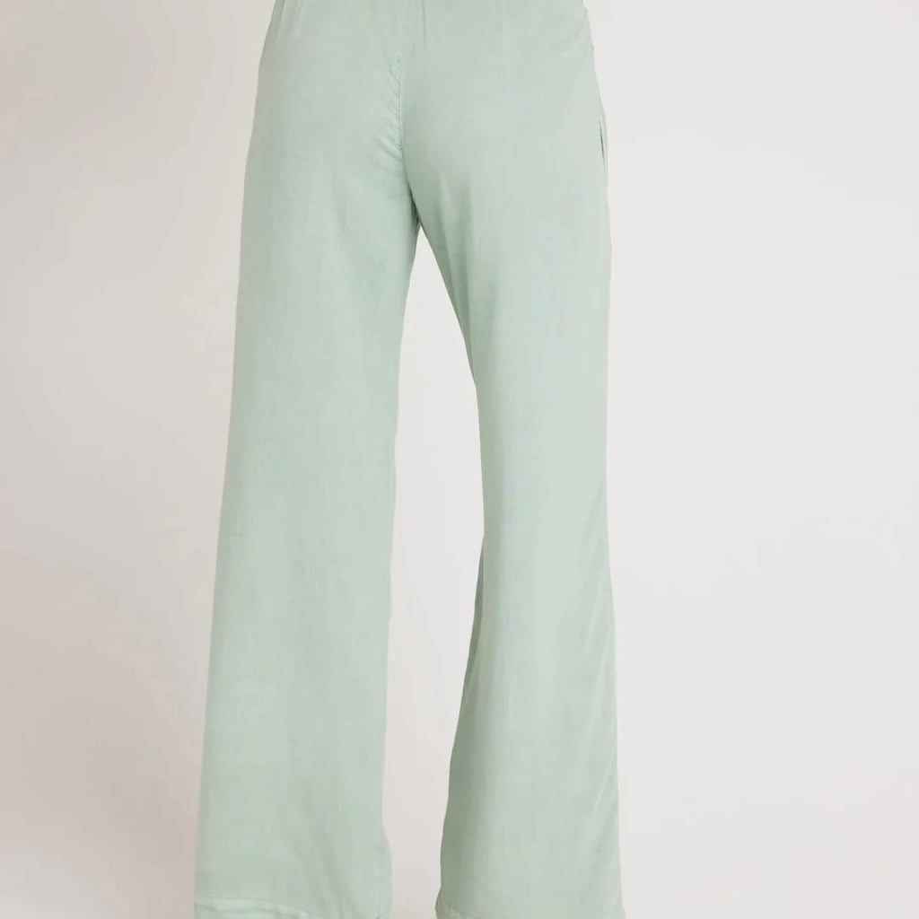 Bella Dahl Smocked Waist Wide Leg Pants