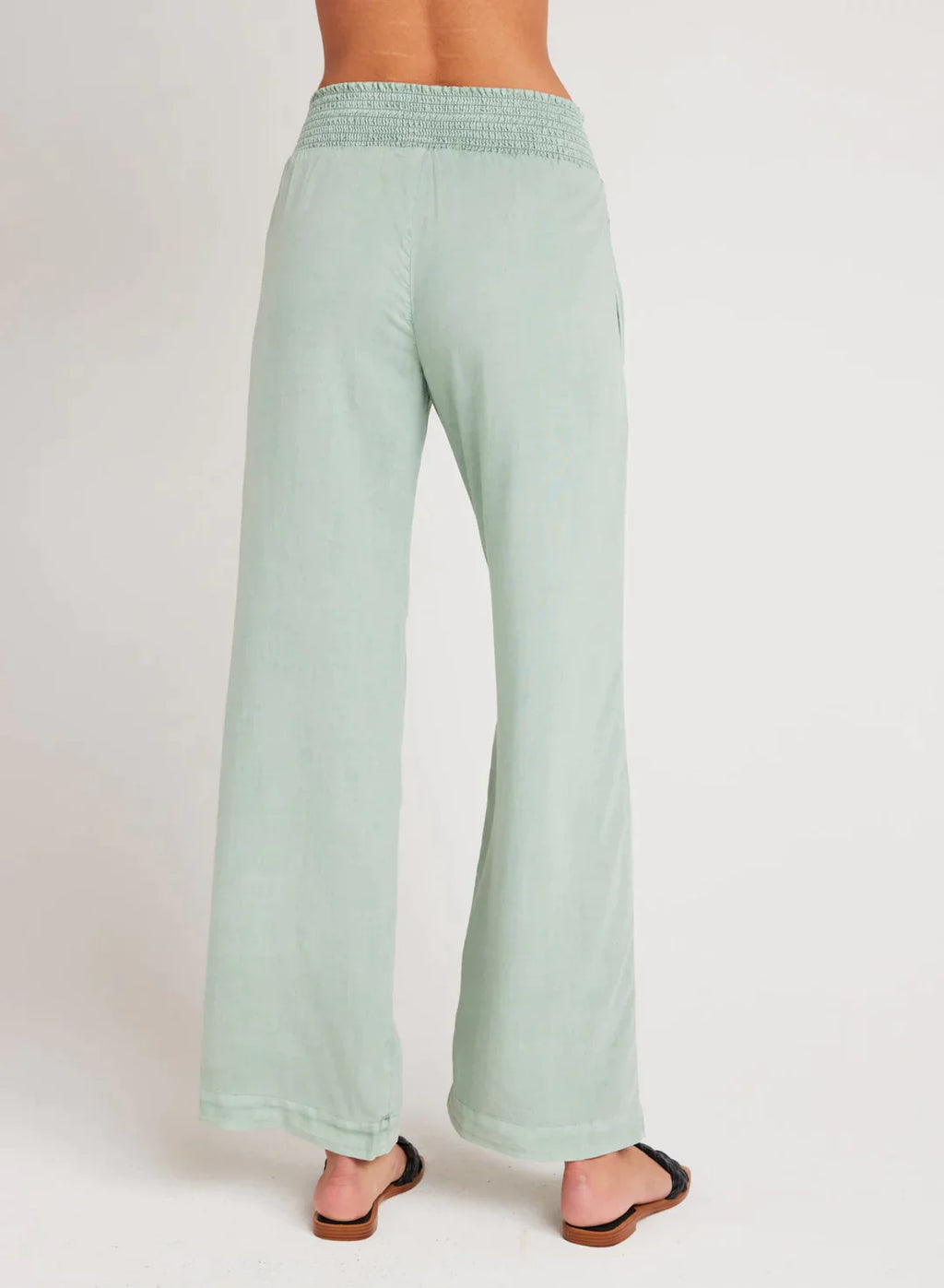 Bella Dahl Smocked Waist Wide Leg Pants