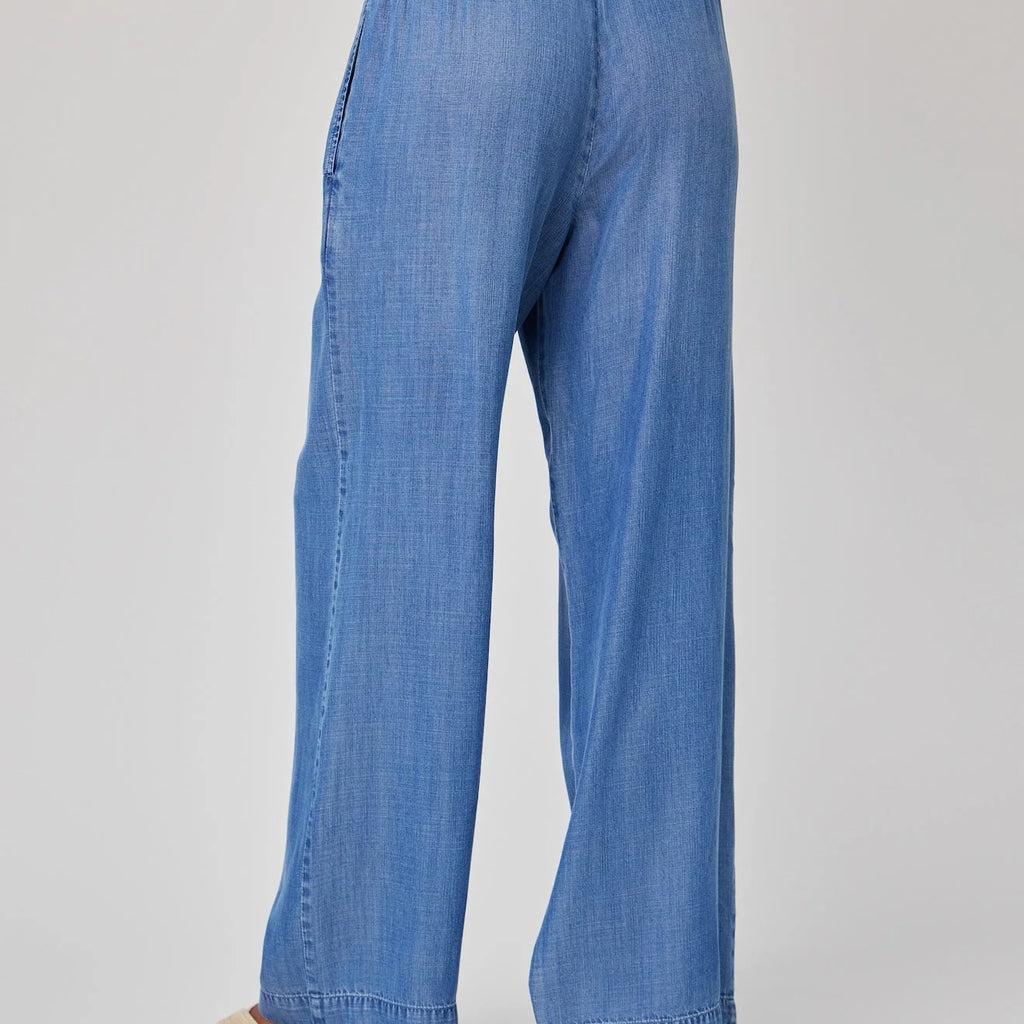 Bella Dahl Smocked Waist Wide Leg Pant