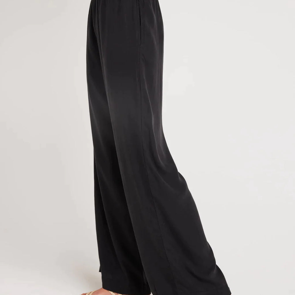 Bella Dahl Smocked Waist Wide Leg Pants