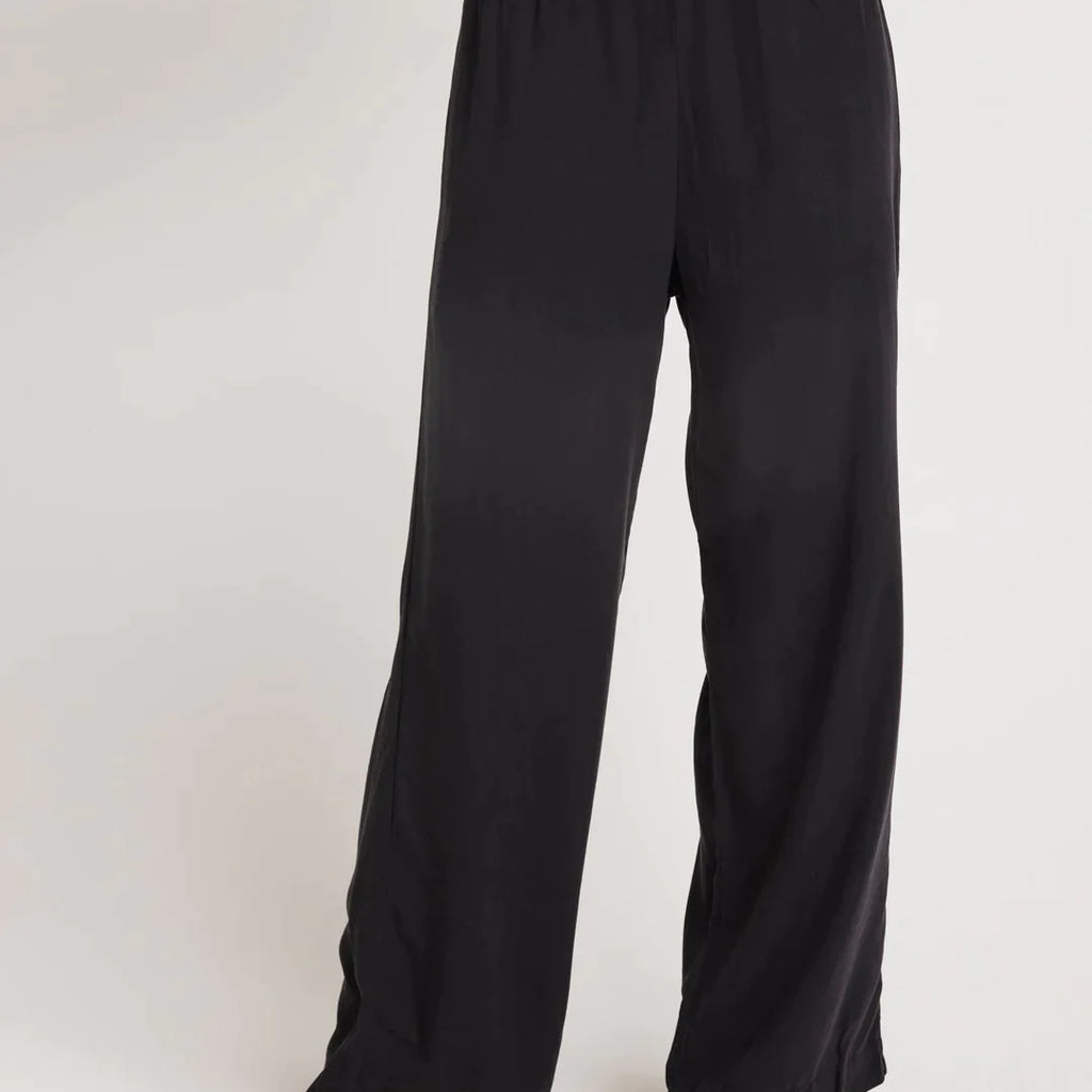 Bella Dahl Smocked Waist Wide Leg Pants
