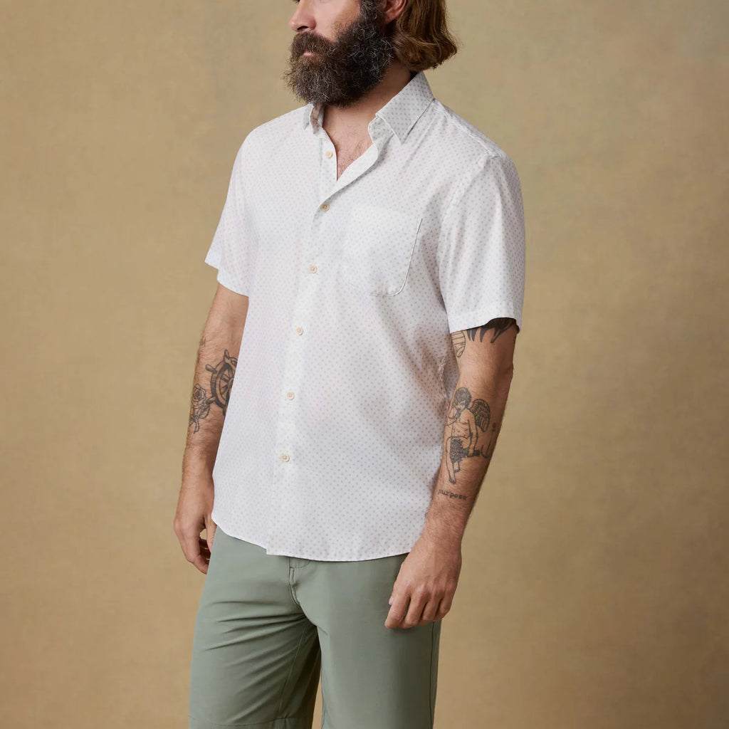 Faherty Short-Sleeve Movement™ Monterey Shirt