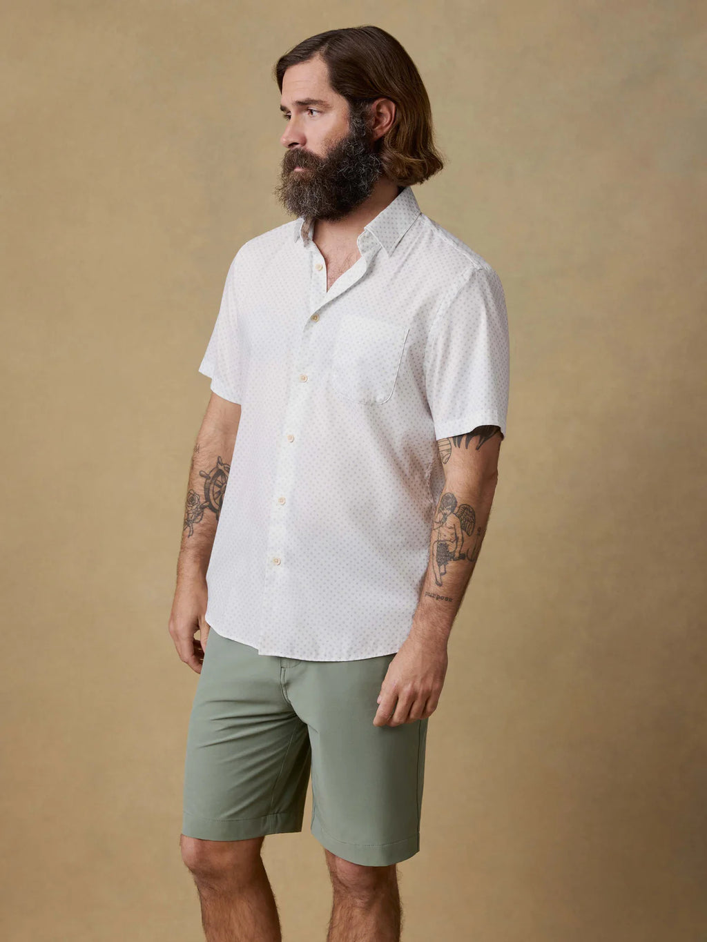 Faherty Short-Sleeve Movement™ Monterey Shirt