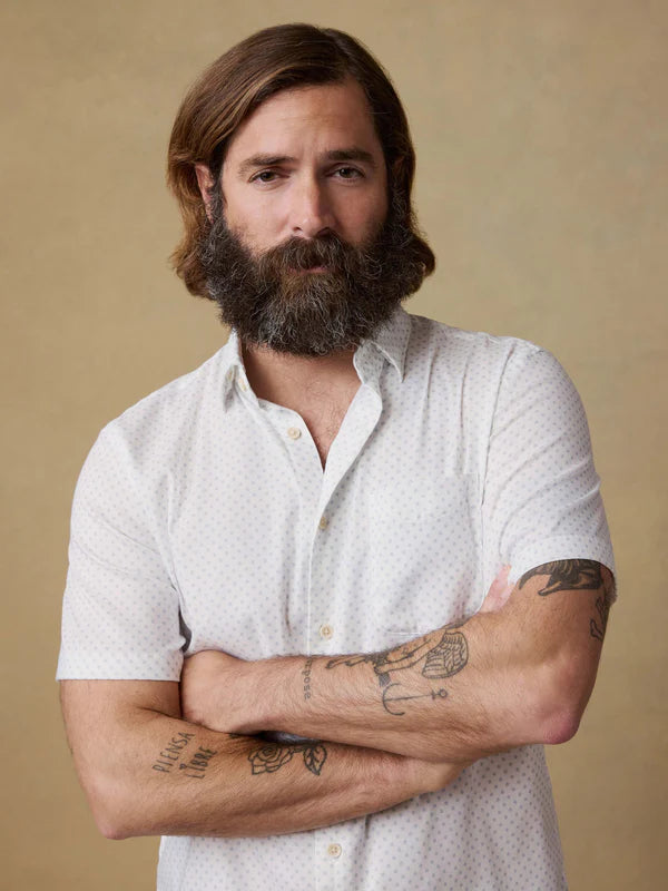 Faherty Short-Sleeve Movement™ Monterey Shirt