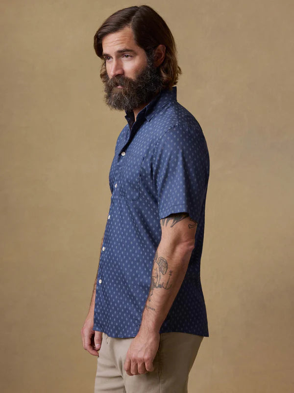 Faherty Short-Sleeve Movement™ Monterey Shirt