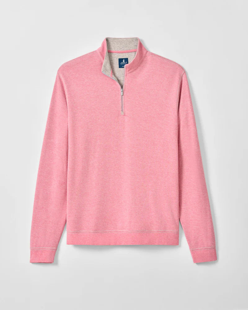 Johnnie-O Hanks Lightweight Textured 1/4 Zip Pullover