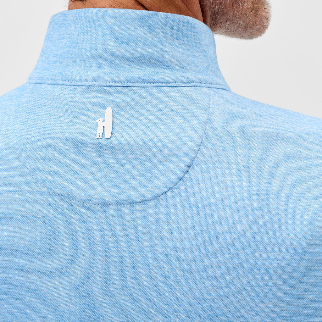 Johnnie-O Pircio Dri-Release Heathered 1/4 Zip Pullover