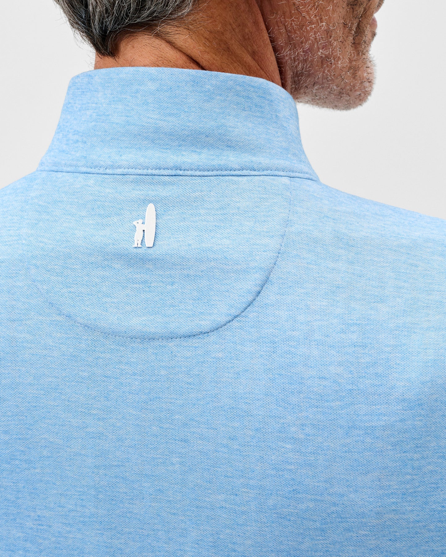 Johnnie-O Pircio Dri-Release Heathered 1/4 Zip Pullover