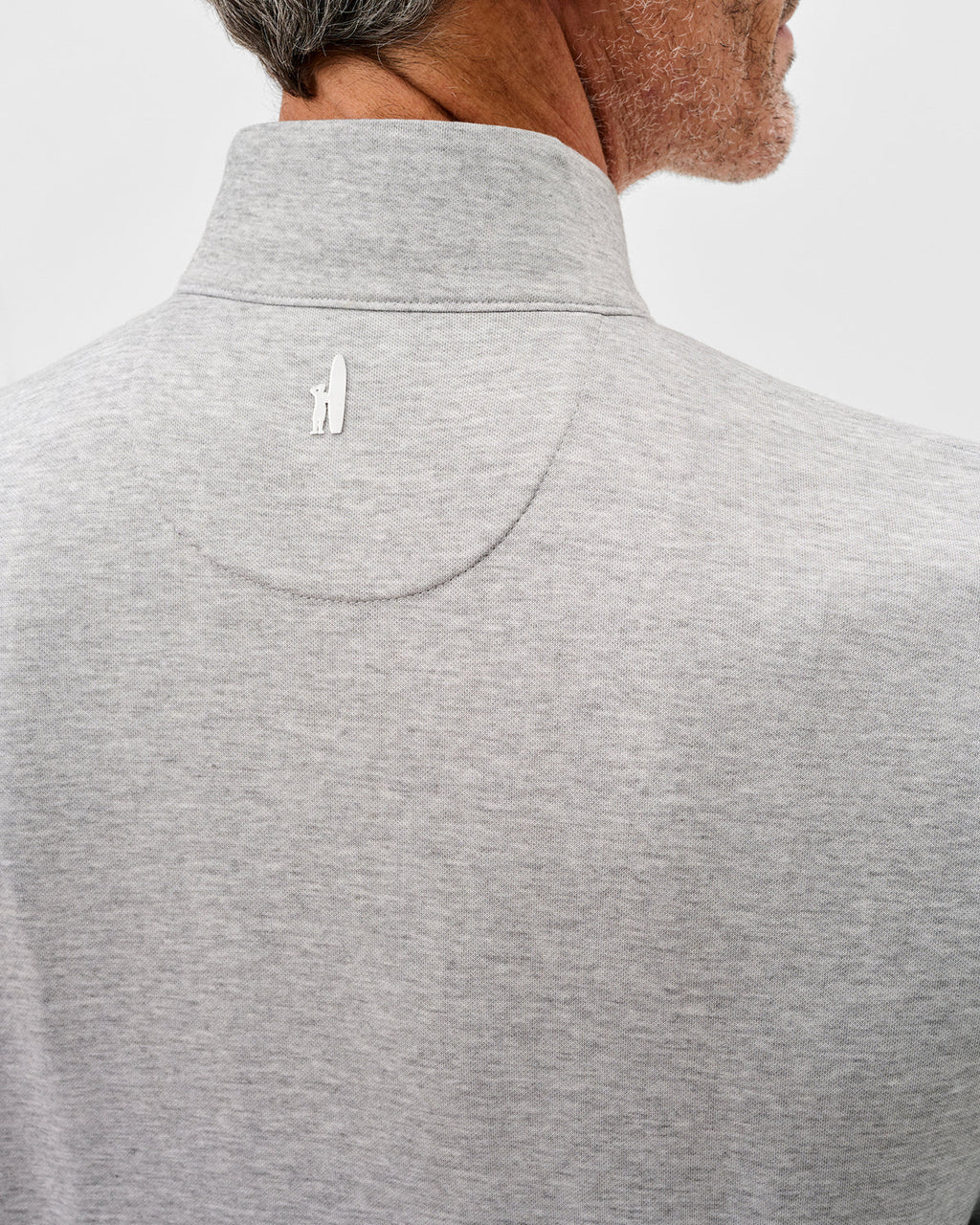 Johnnie-O Pircio Dri-Release Heathered 1/4 Zip Pullover