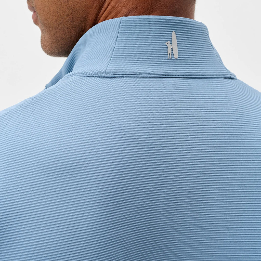 Johnnie-O Hoppin Ribbed Knit Performance 1/4 Zip Pullover