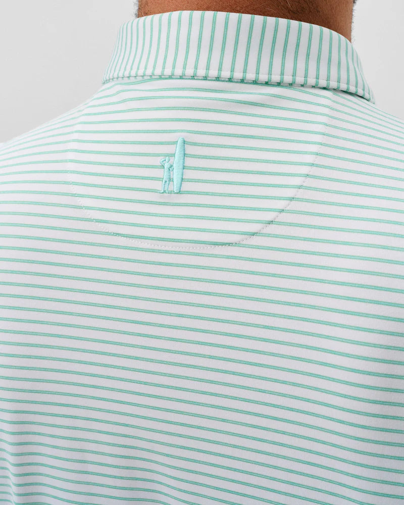 Johnnie-o Michael Stripe Performance Jersey Polo