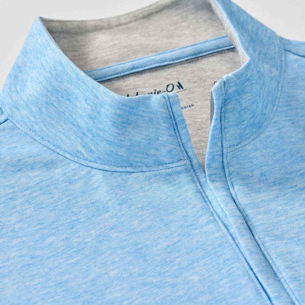 Johnnie-O Pircio Dri-Release Heathered 1/4 Zip Pullover