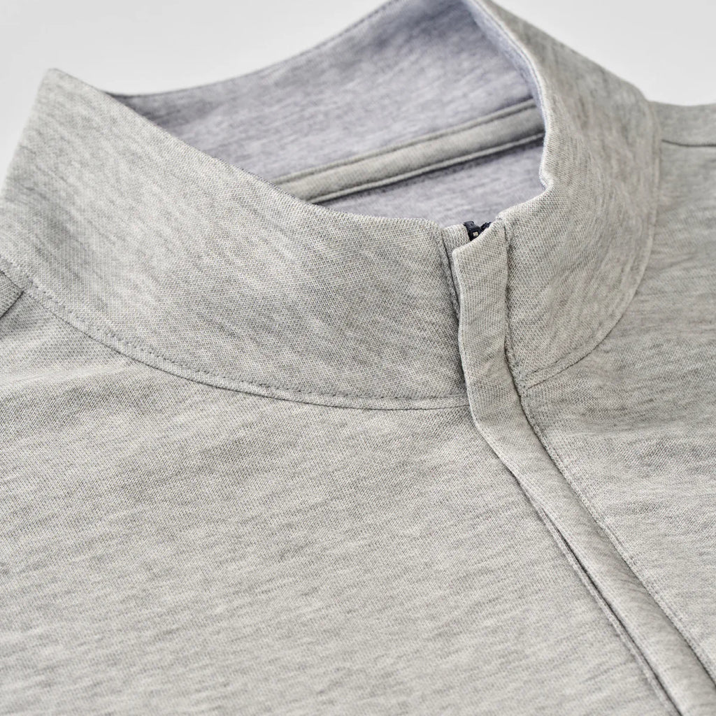 Johnnie-O Pircio Dri-Release Heathered 1/4 Zip Pullover