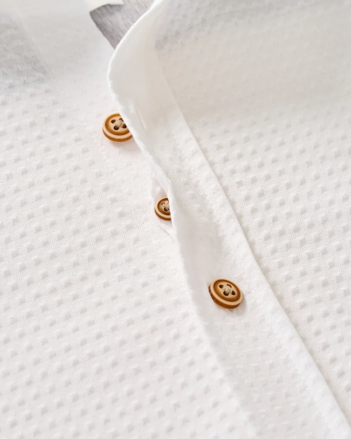 Johnnie-O Surfsucker Knit Short Sleeve Button Down Shirt