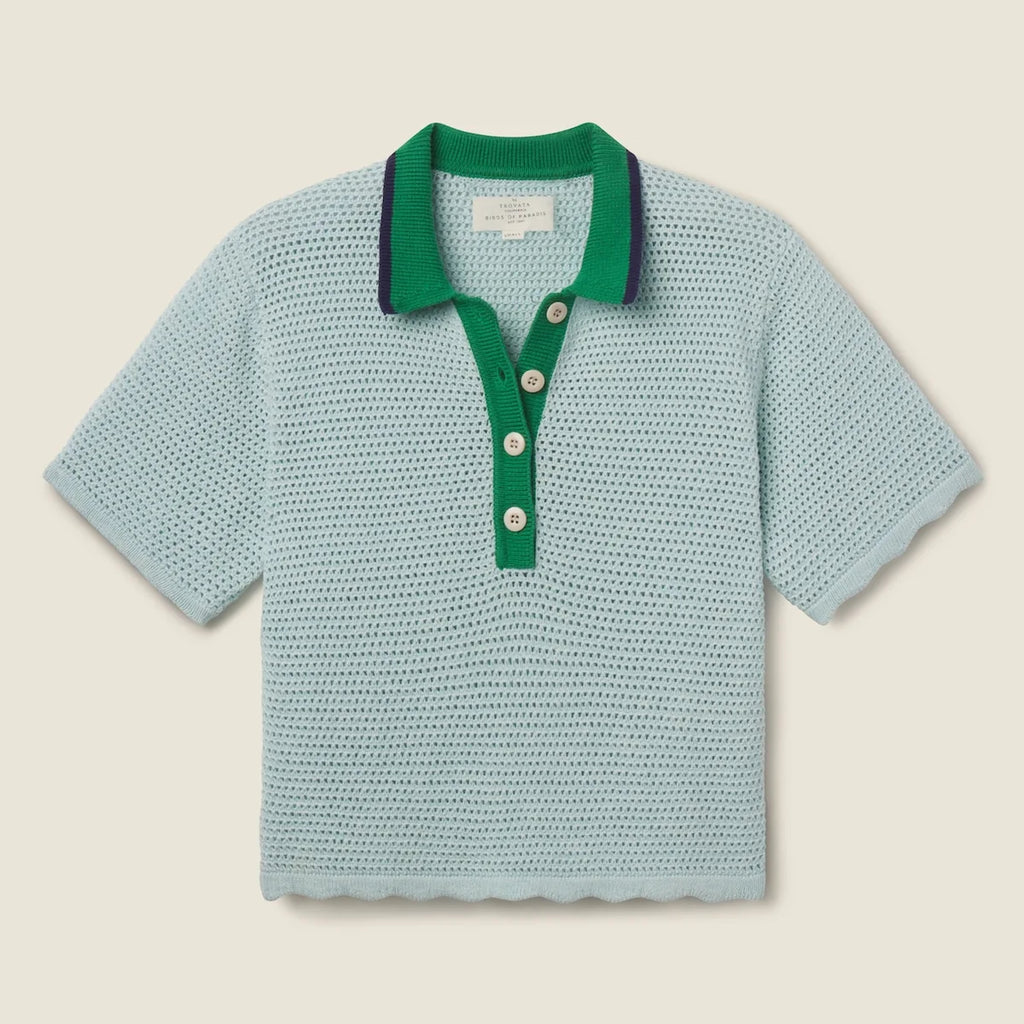 Trovata Amalia Polo Light Blue