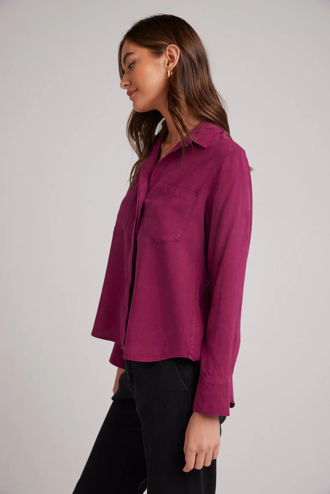 Bella Dahl Split Back Button Down Puritan Cape Cod