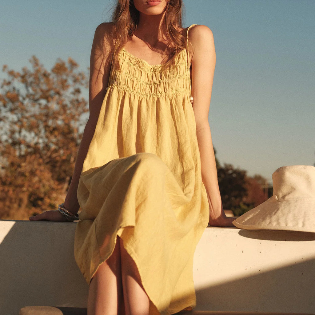 Velvet by Graham and Spencer Teresa Linen Dress