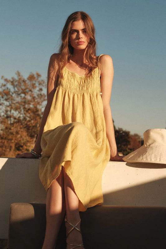 Velvet by Graham and Spencer Teresa Linen Dress