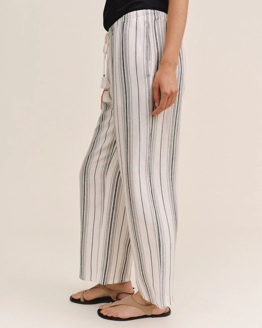 Bella Dahl Tassel Cord Drawstring Crop