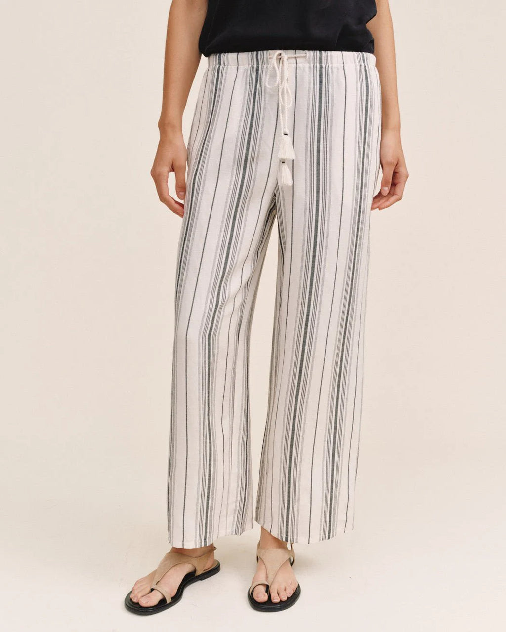 Bella Dahl Tassel Cord Drawstring Crop