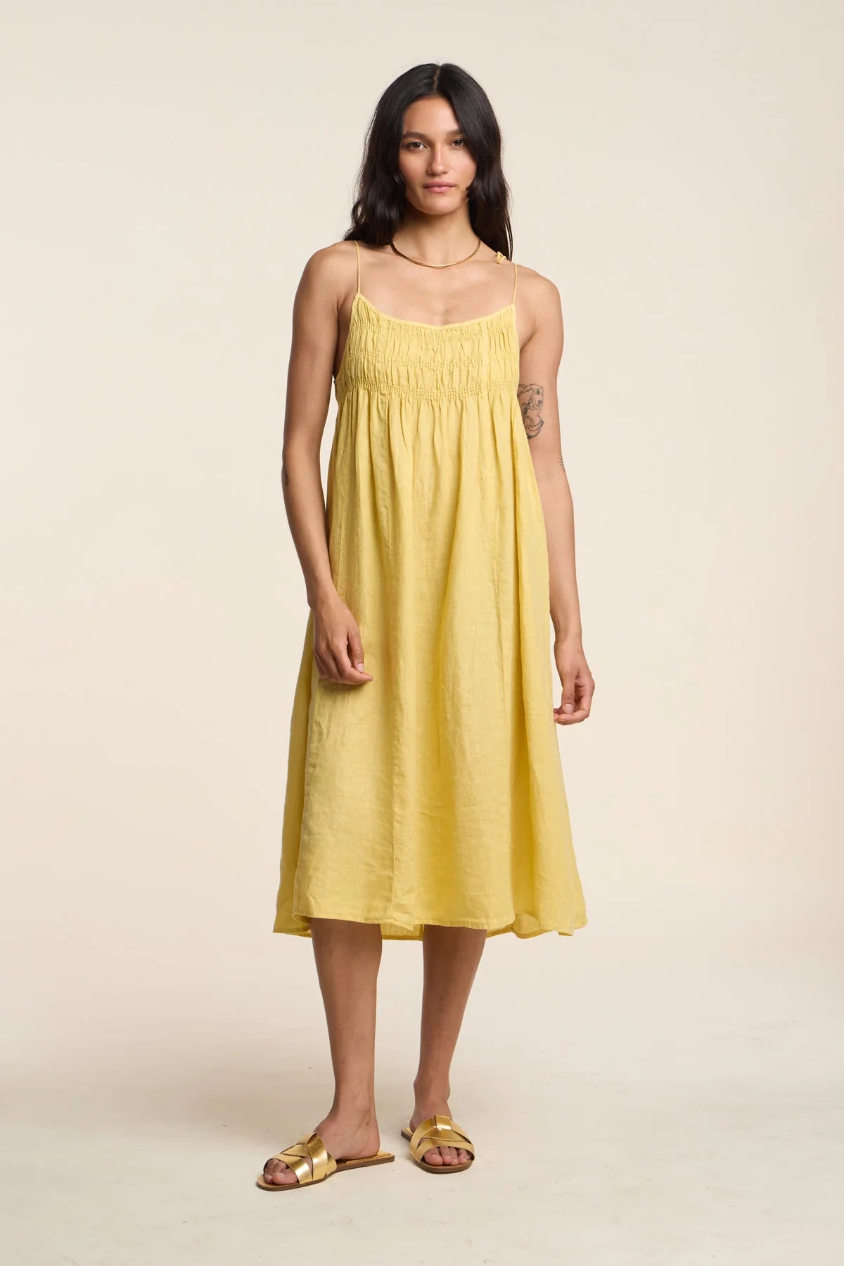 Velvet by Graham and Spencer Teresa Linen Dress