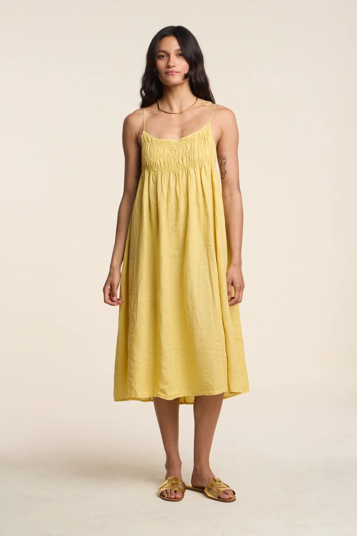 Velvet by Graham and Spencer Teresa Linen Dress