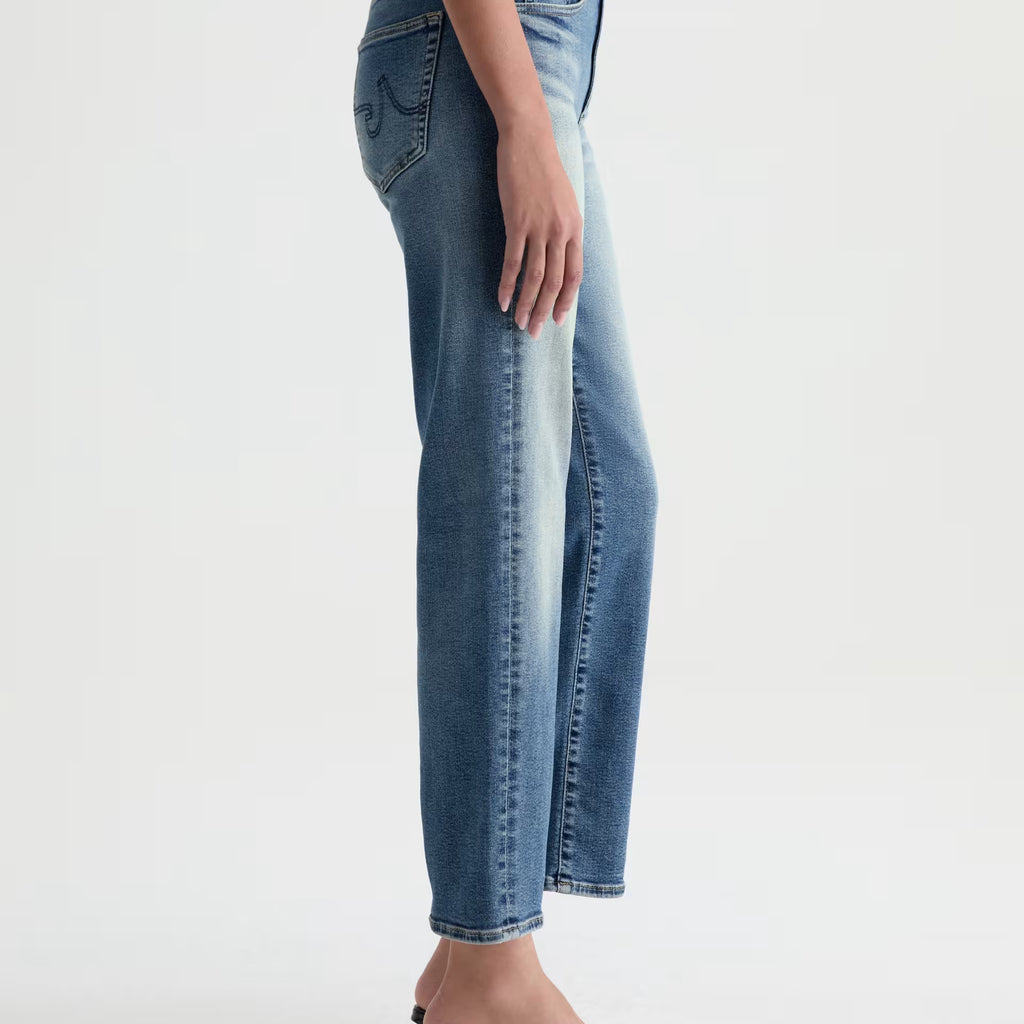 AG Brinley Crop Mid-Rise Straight Jean