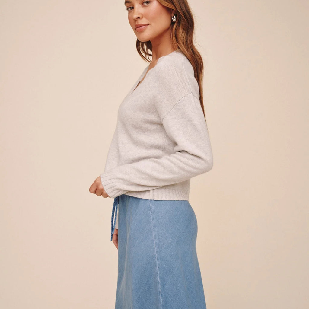 Bella Dahl V Neck Sweater