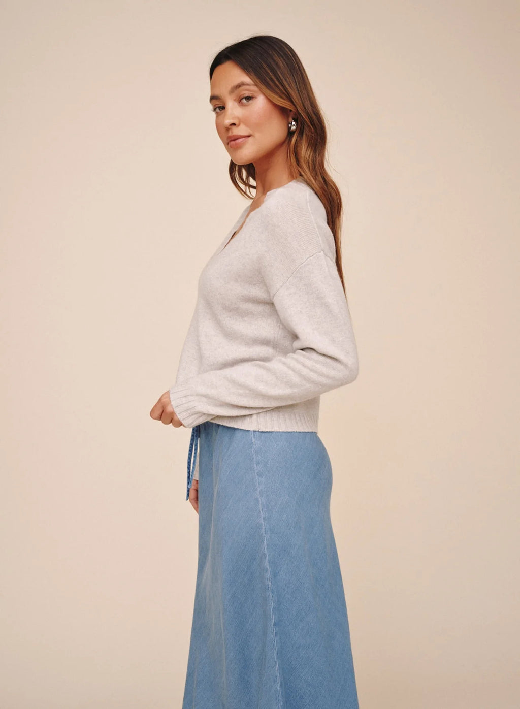 Bella Dahl V Neck Sweater