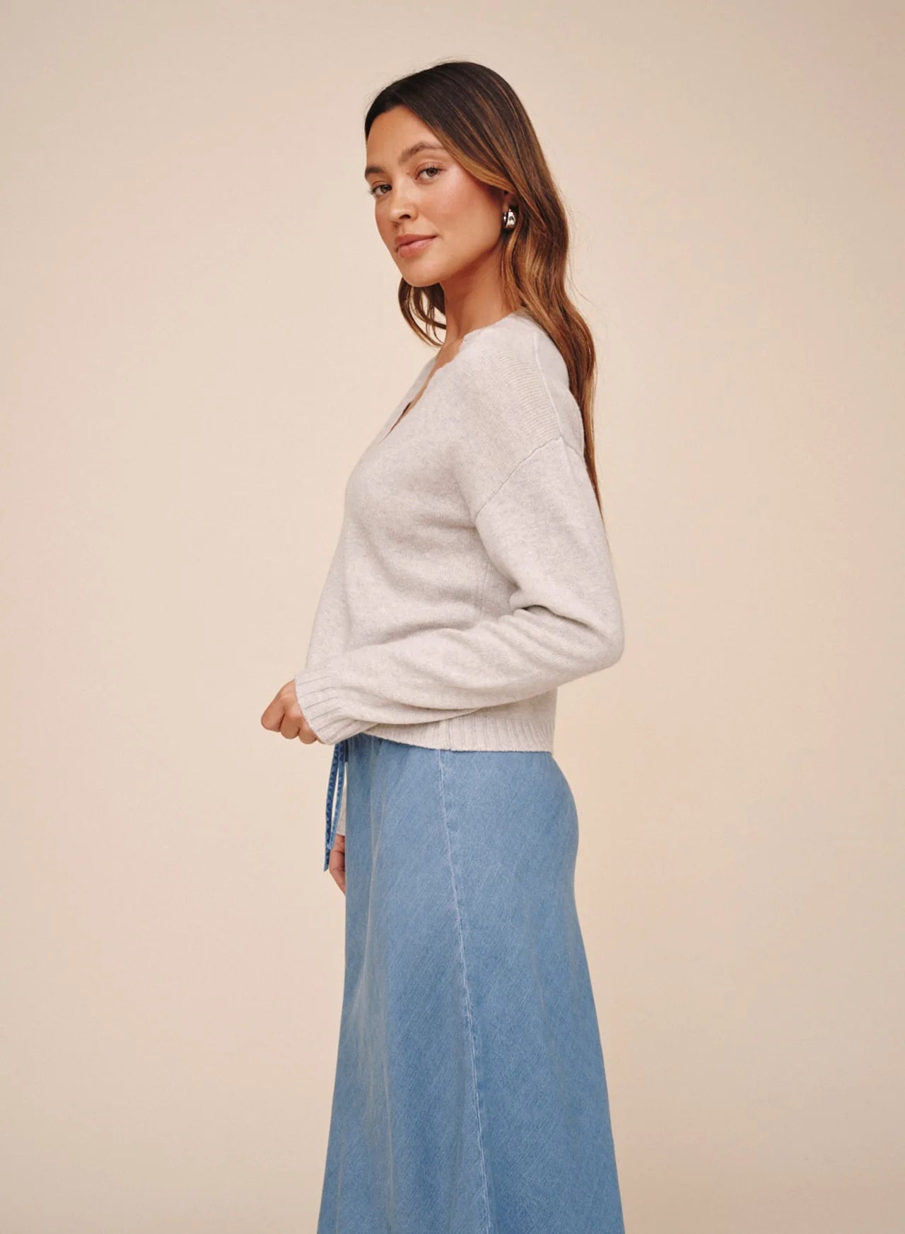 Bella Dahl V Neck Sweater