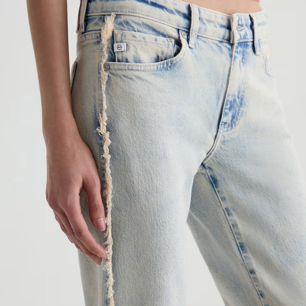 AG Sandra Low-Rise Straight Jean
