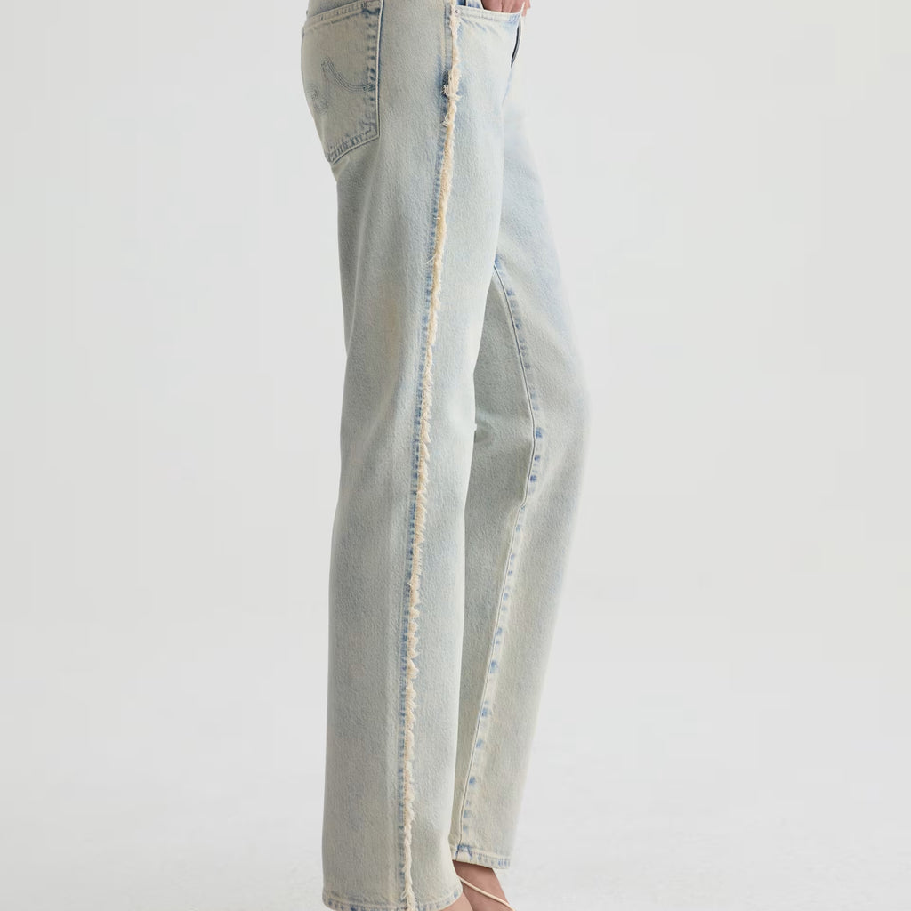 AG Sandra Low-Rise Straight Jean