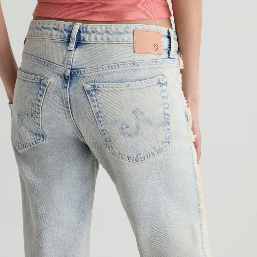 AG Sandra Low-Rise Straight Jean